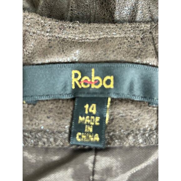 Vintage Reba Skirt Womens Size 14 Brown Velvety Flowy Boho Prairie A-Line Maxi - Picture 7 of 12